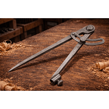 Compasso de Marcação com Porta-Lápis 230 mm – Faithfull (Pencil Compass) 1