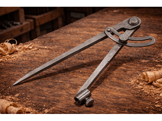 Compasso ponta / porta lápis 1