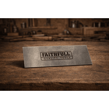 Raspador de Marcenaria 150 × 60 mm – Faithfull (Cabinet Scraper) 1