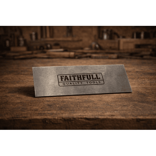 Raspador de Marcenaria 150 × 60 mm – Faithfull (Cabinet Scraper) 1
