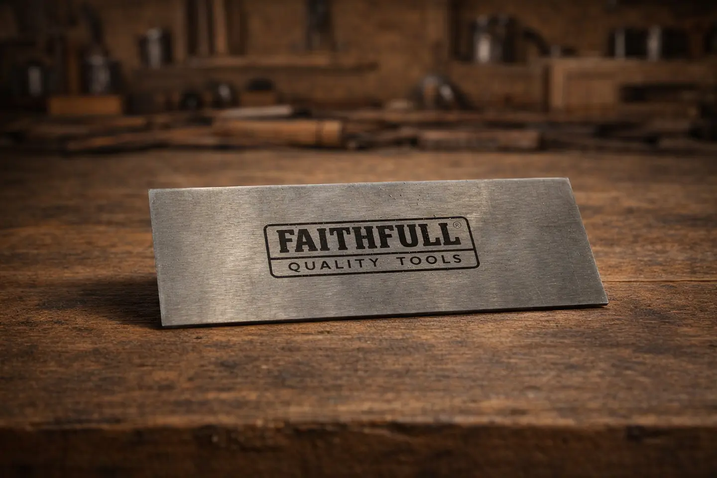 Raspador de Marcenaria 150 × 60 mm – Faithfull (Cabinet Scraper) 1