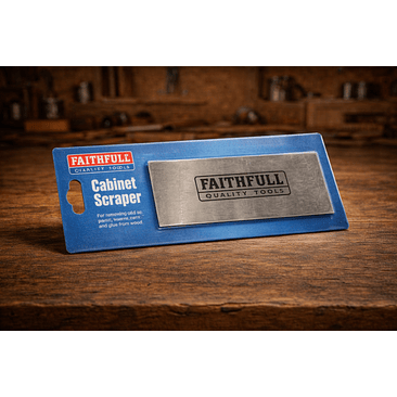 Raspador de Marcenaria 150 × 60 mm – Faithfull (Cabinet Scraper) 3