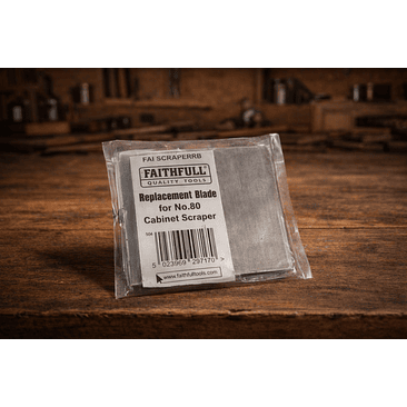 Lâmina de Substituição para Raspador Nº 80 – Faithfull (Replacement Blade for Cabinet Scraper) 1