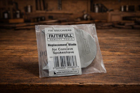 Lâmina de Substituição para Plaina de Raiar Côncava – Faithfull (Replacement Blade for Concave Spokeshave)