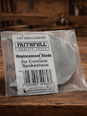 Lâmina de Substituição para Plaina de Raiar Côncava – Faithfull (Replacement Blade for Concave Spokeshave)