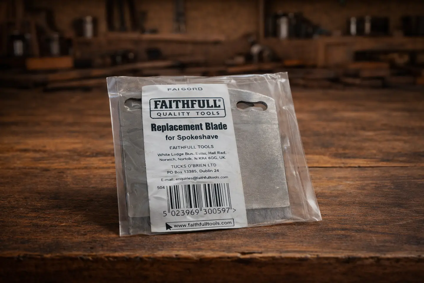 Lâmina de Substituição para Plaina de Raiar – Faithfull (Replacement Blade for Spokeshave) 3