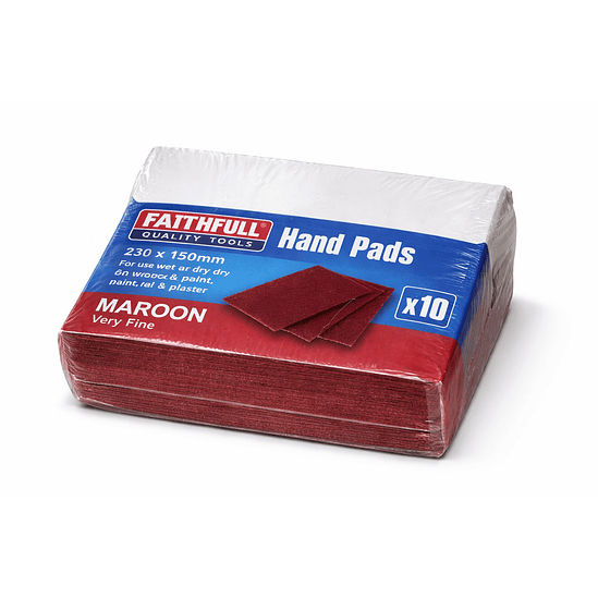 Esponjas Abrasivas de Lixagem Finas (Pack 10) – Faithfull (Hand Sanding Pads) 3