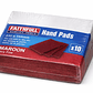 Esponjas Abrasivas de Lixagem Finas (Pack 10) – Faithfull (Hand Sanding Pads) - Vorschaubild 3
