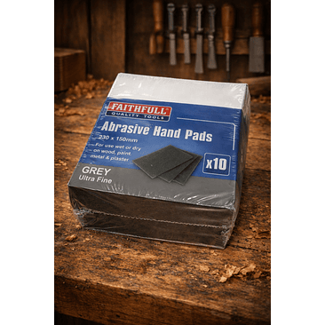 Esponjas Abrasivas de Lixagem Ultra Finas (Pack 10) – Faithfull (Hand Sanding Pads) 1