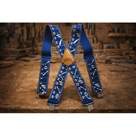 Suspensórios de Trabalho Ajustáveis – Faithfull (Industrial Work Braces) 1