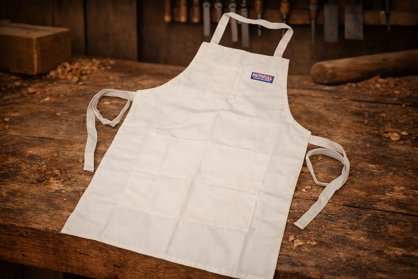 Avental de Carpinteiro em Linho – Faithfull (Carpenter’s Apron) 1