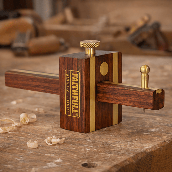 Graminho de Corte em Madeira Dura – Faithfull (Cutting Gauge) 1