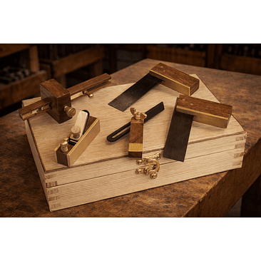 Conjunto Mini de Ferramentas para Marcenaria e Modelismo (5 Peças) – Faithfull (Mini Woodworking Tool Set) 1