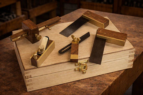 Conjunto Mini de Ferramentas para Marcenaria e Modelismo (5 Peças) – Faithfull (Mini Woodworking Tool Set)