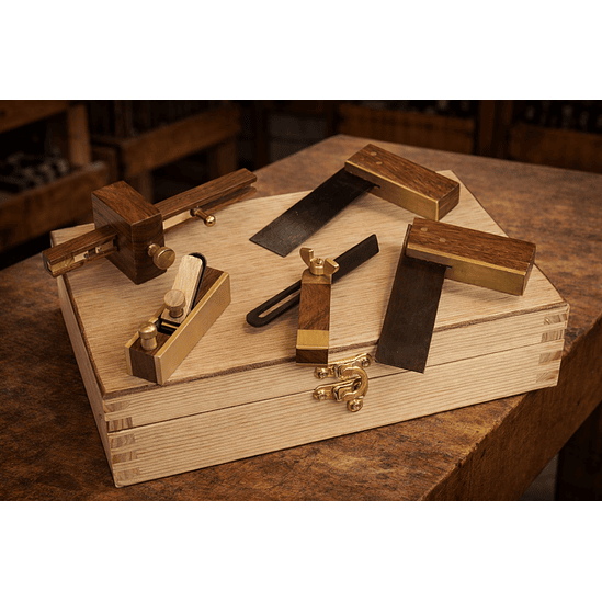 Conjunto Mini de Ferramentas para Marcenaria e Modelismo (5 Peças) – Faithfull (Mini Woodworking Tool Set) 1