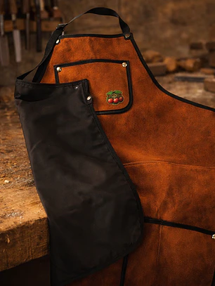Avental de Oficina em Camurça – Kirschen (Workshop Apron)