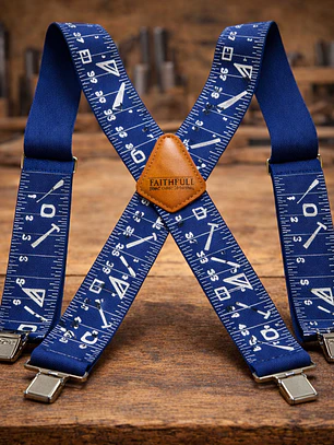 Suspensórios de Trabalho Ajustáveis – Faithfull (Industrial Work Braces)