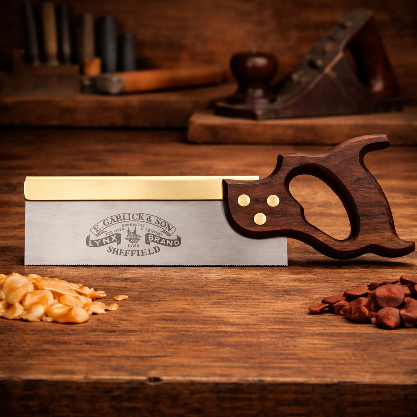 Serrote de Espiga 12″ Nogueira – Lynx (Tenon Saw) 1