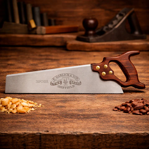 Serrote Manual Tradicional com Cabo em Nogueira – Lynx (Handsaw)