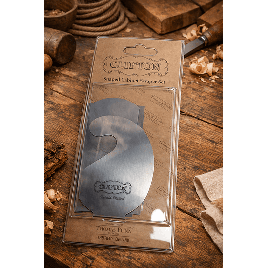 Clifton – Conjunto de Raspadores de Marcenaria (3 peças) 1