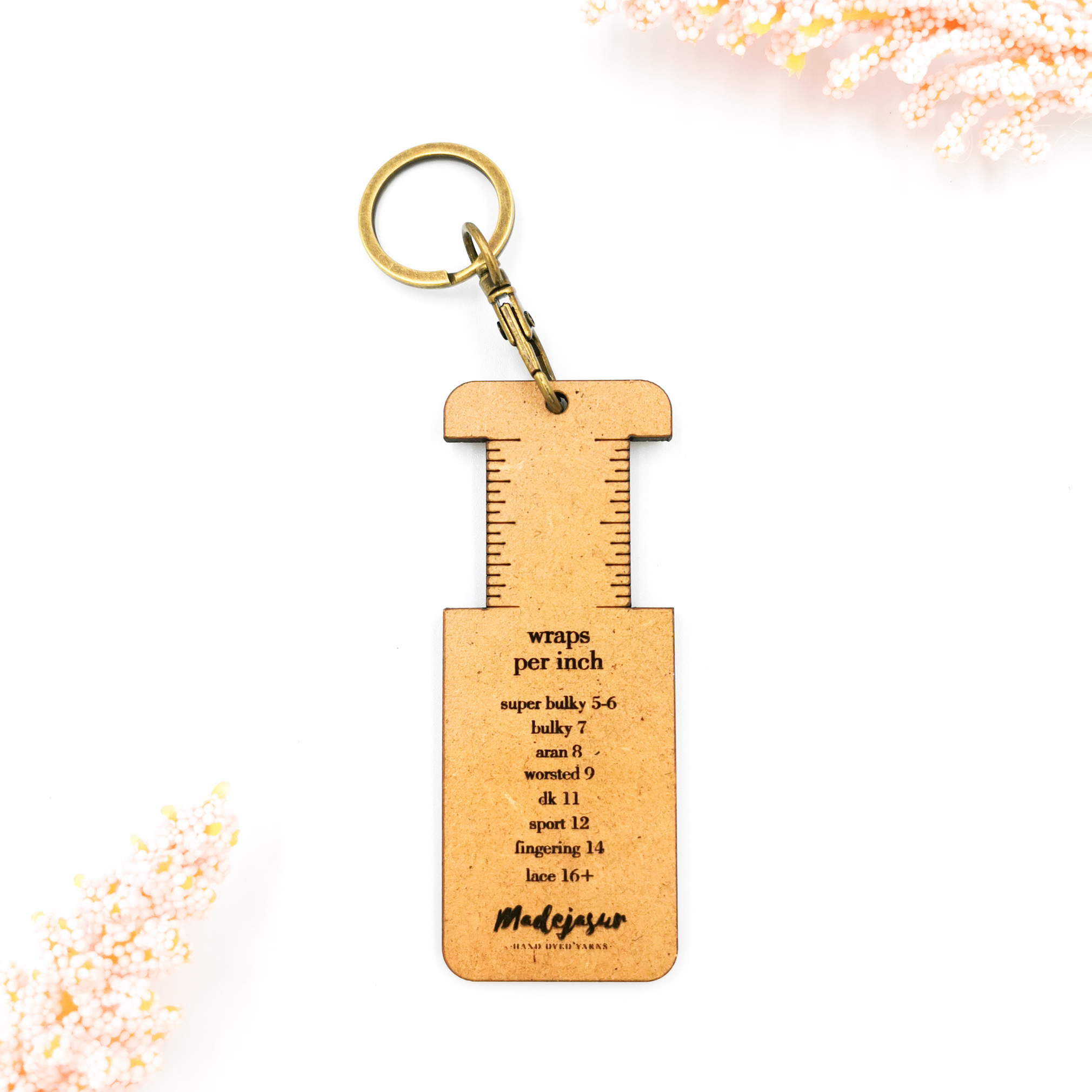 Regla Wraps per Inch (WPI) 2