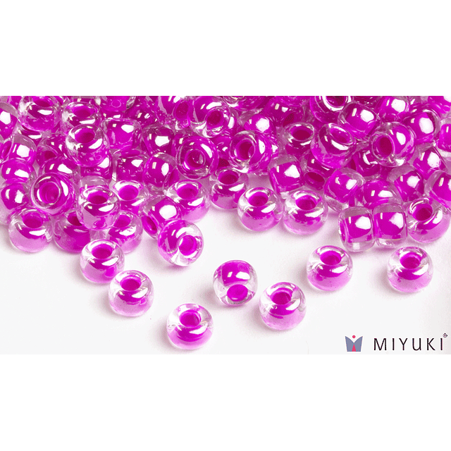 Fuchsia Lined Crystal AB