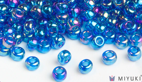 Transparent Capri Blue AB 1