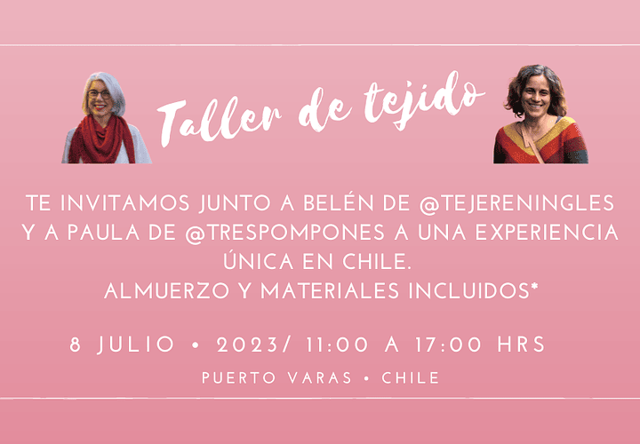 Taller “Crea tu Shawl: Formas y fibras”