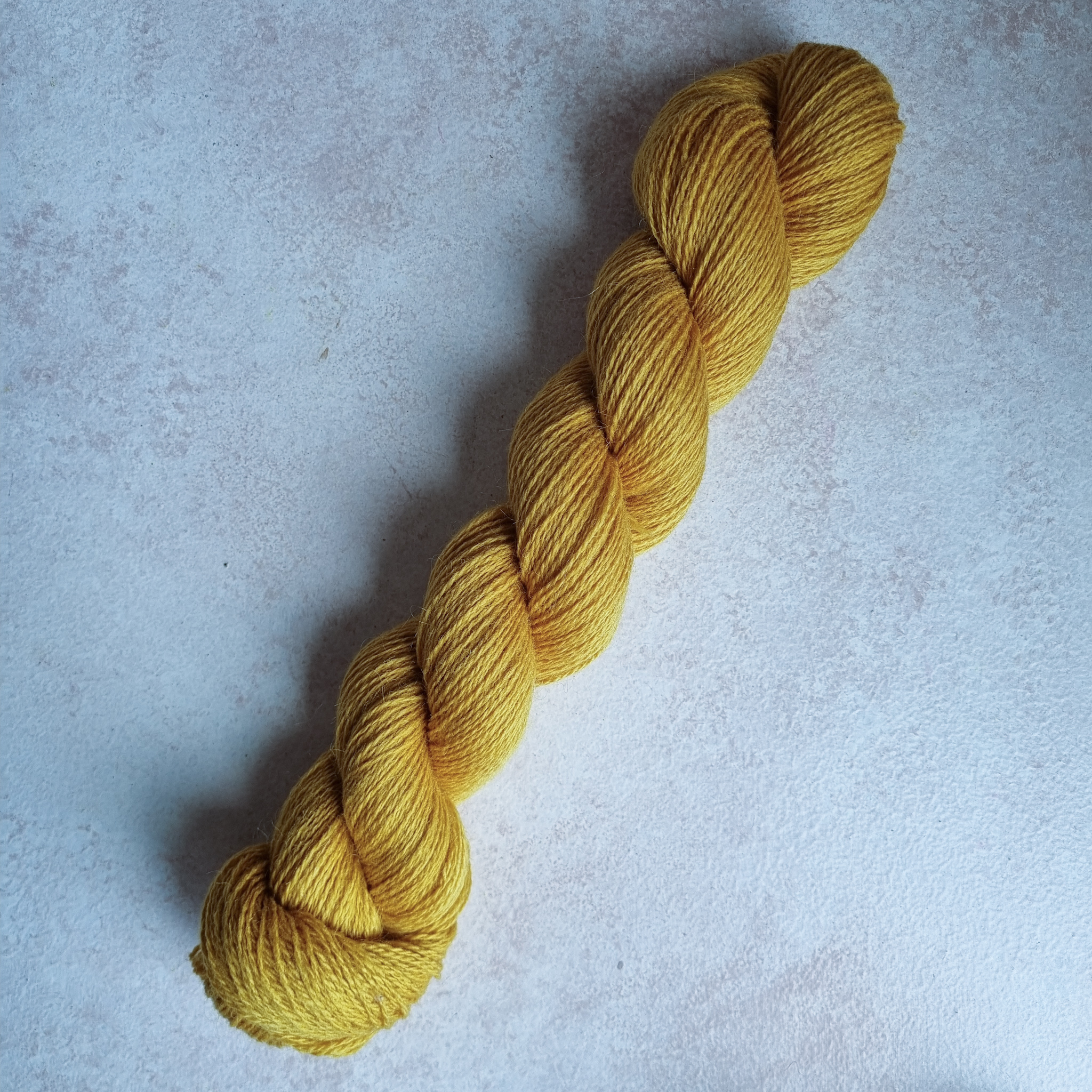 Wool/Alpaca Mostaza Light Fingering 2