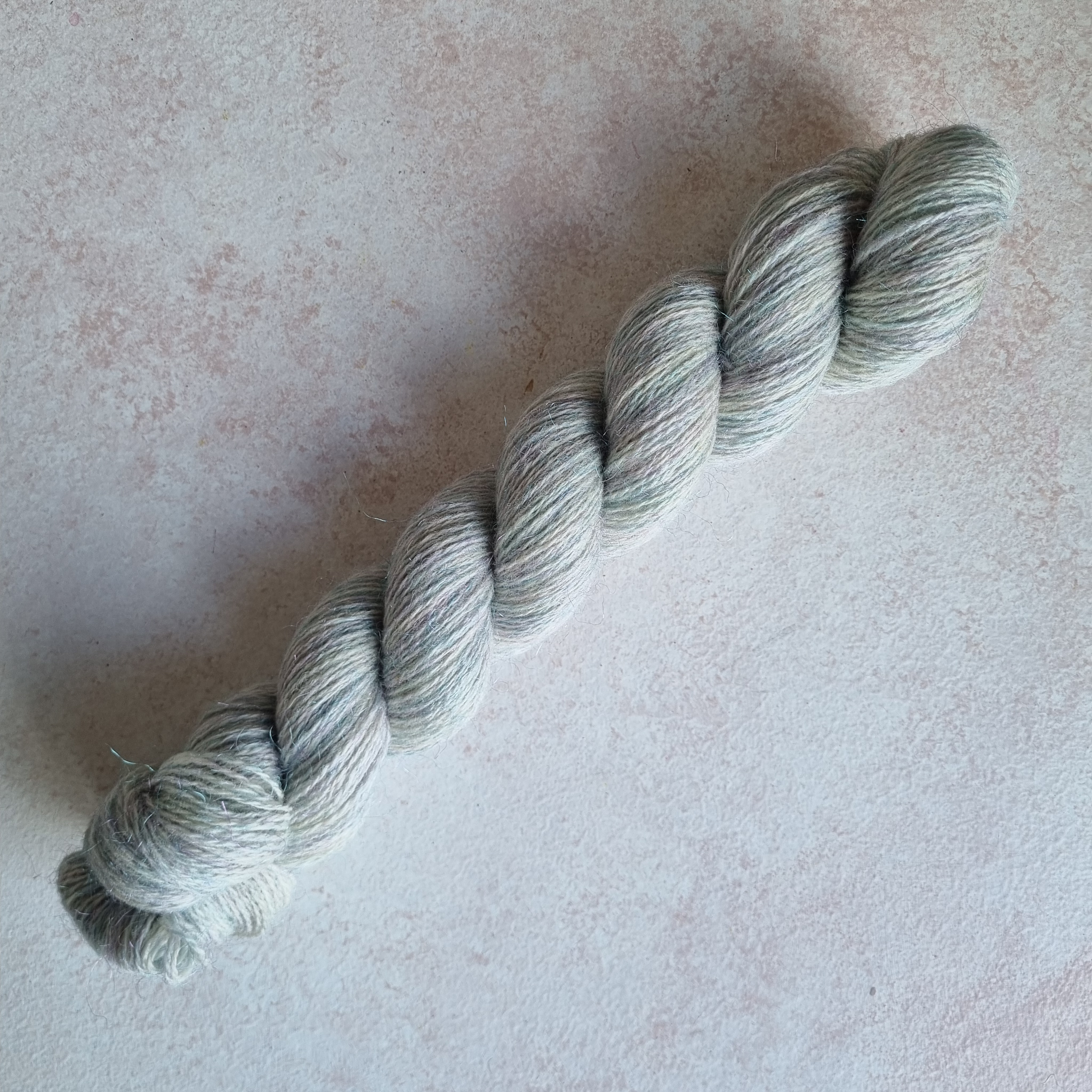 Corriedale Wool Lurex Aquamarina Fingering 2