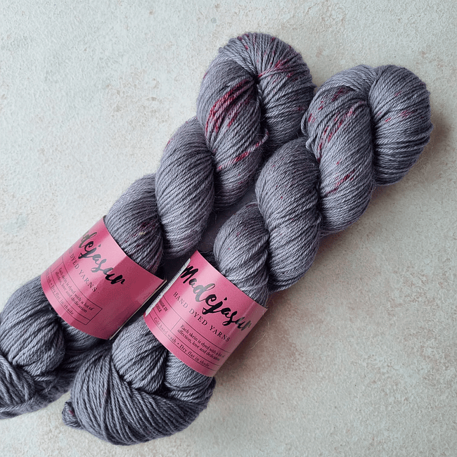 Silver Ruby Merino Seda Mohair