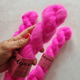 LADY PINK KID Mohair Silk