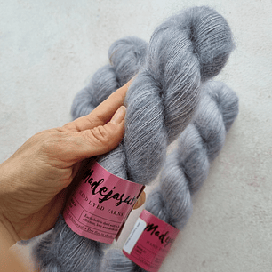 Light Stone Kid Mohair Silk 