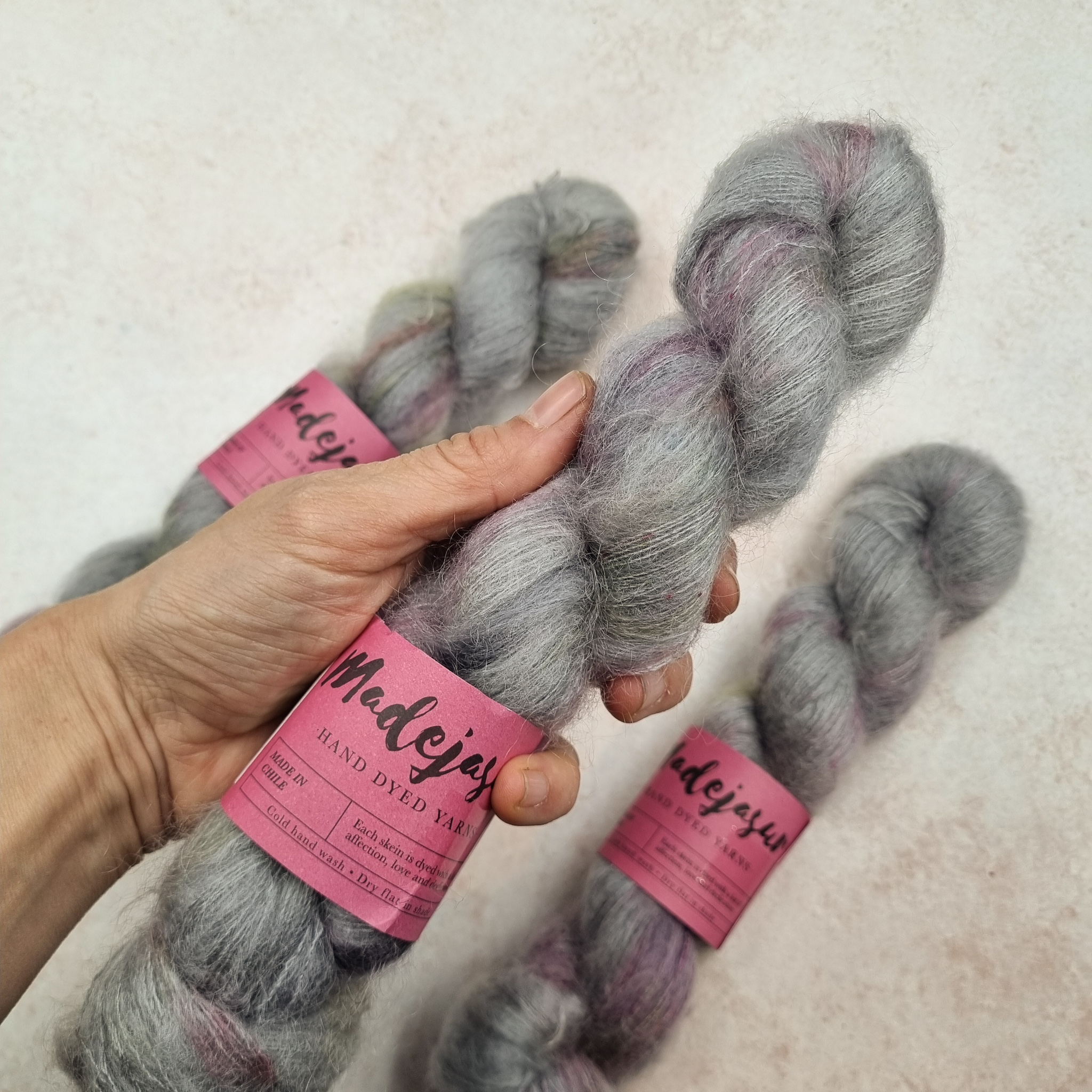 Silver Ruby Kid Mohair Silk 1