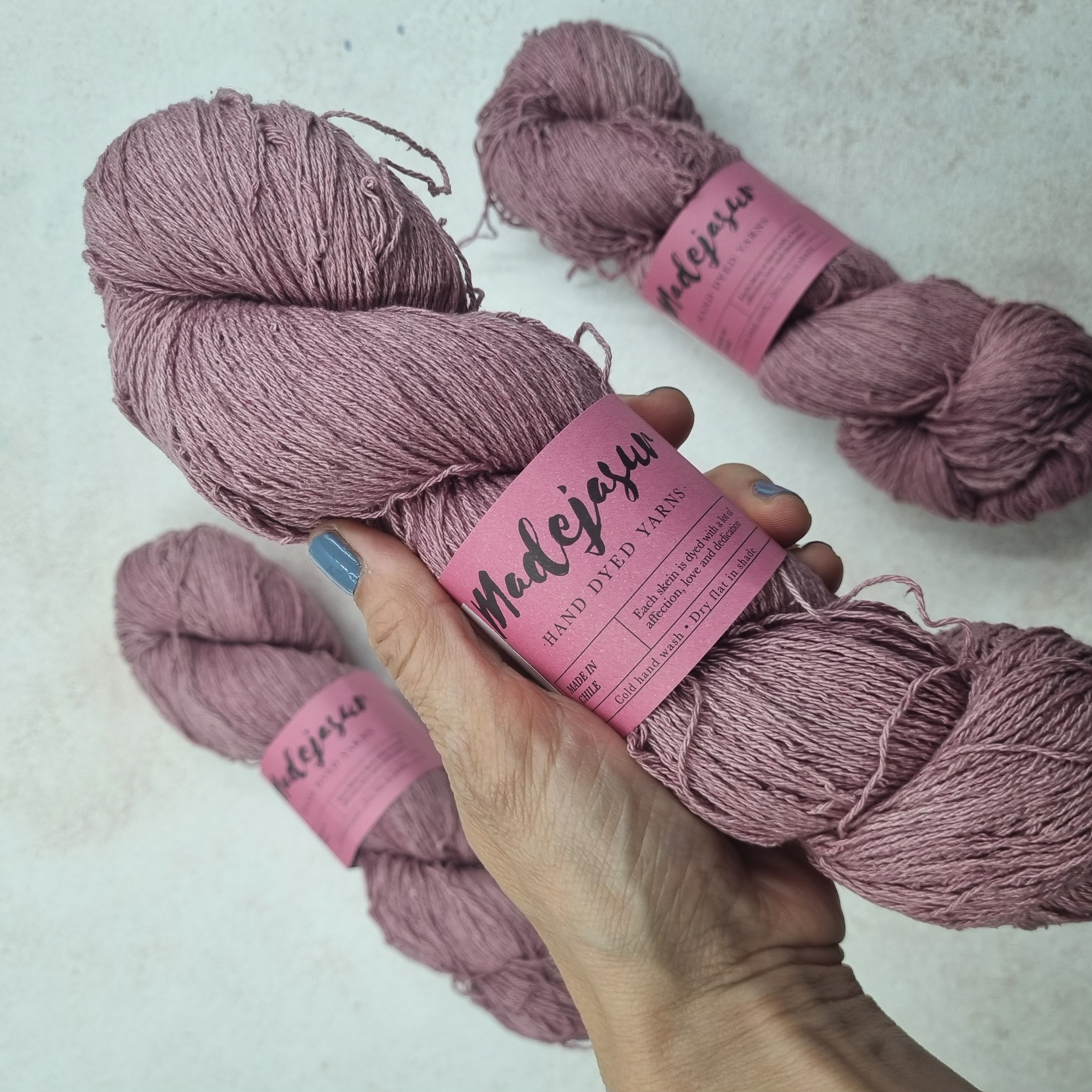 Malva 1 Seda Bourette 1