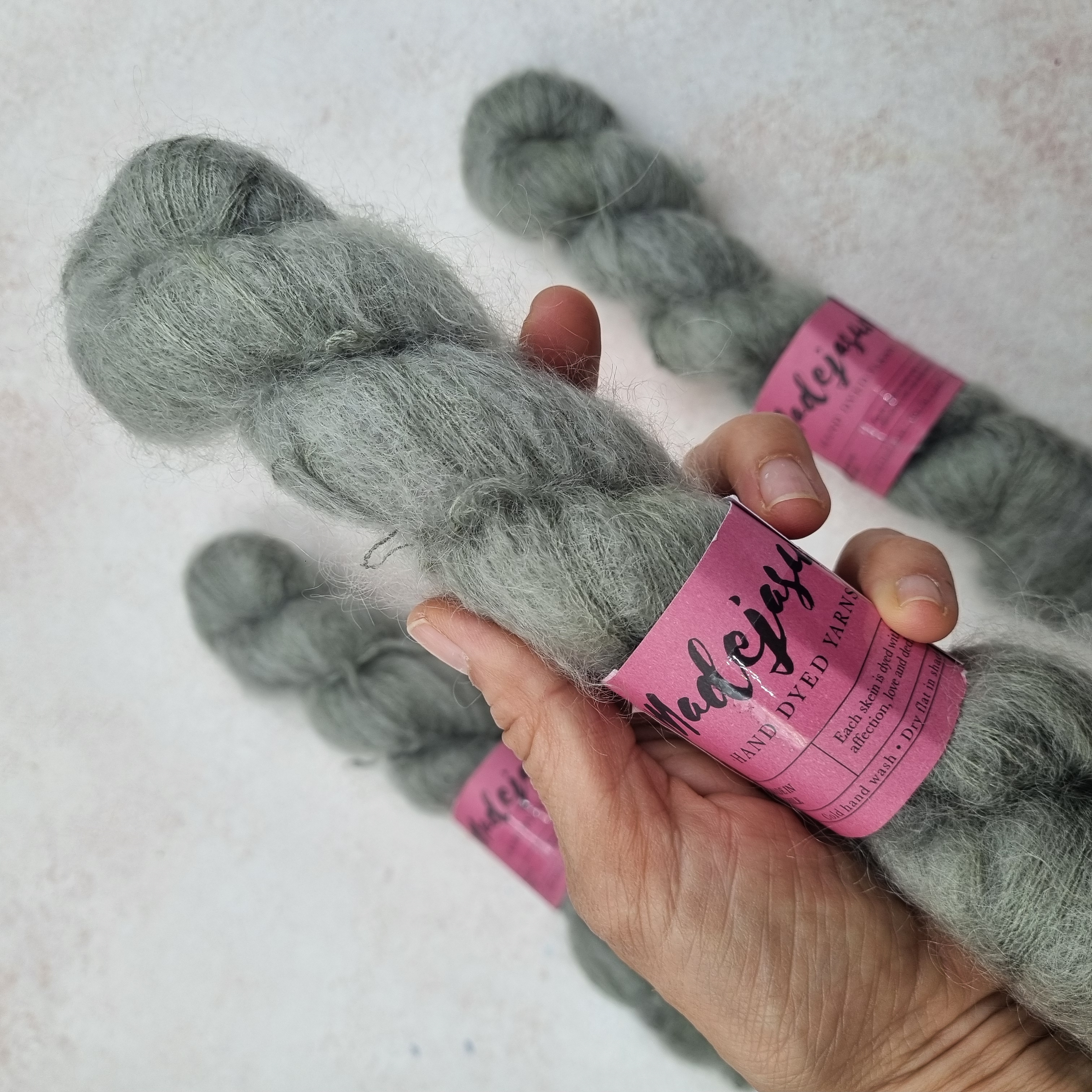 Chive Kid Mohair Silk 1