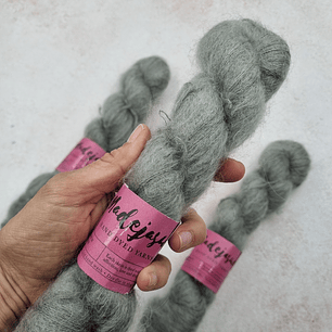 Chive Kid Mohair Silk