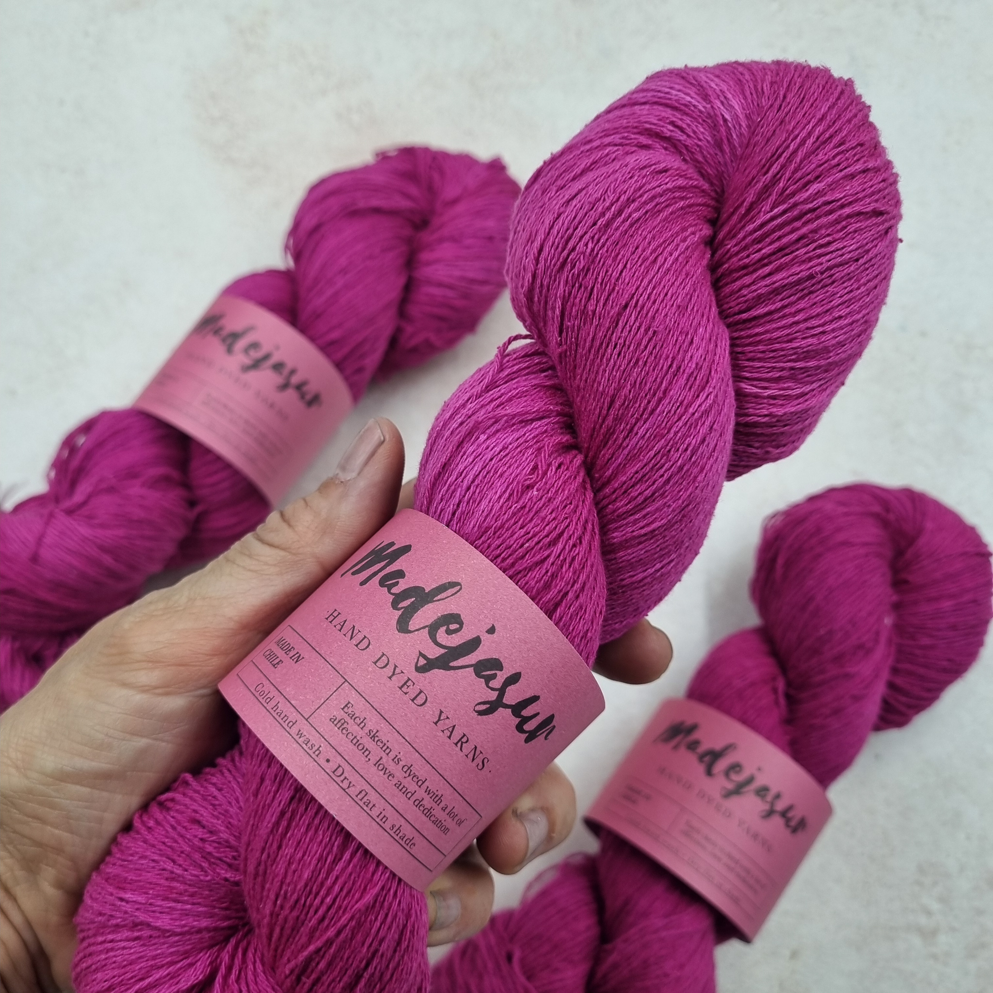 Guinda Seda Bourette 1