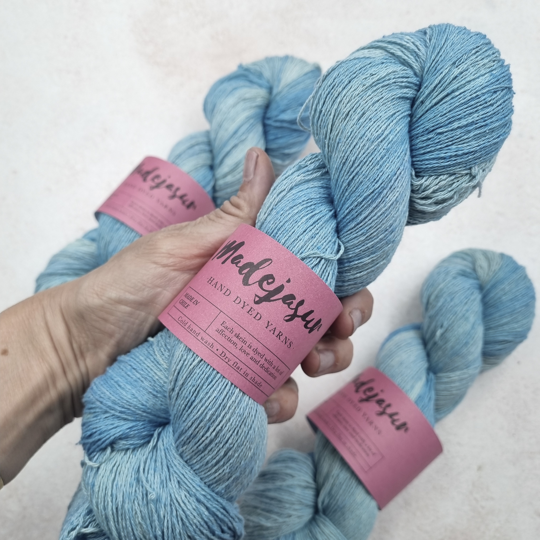 Blue Soft Seda Bourette 1