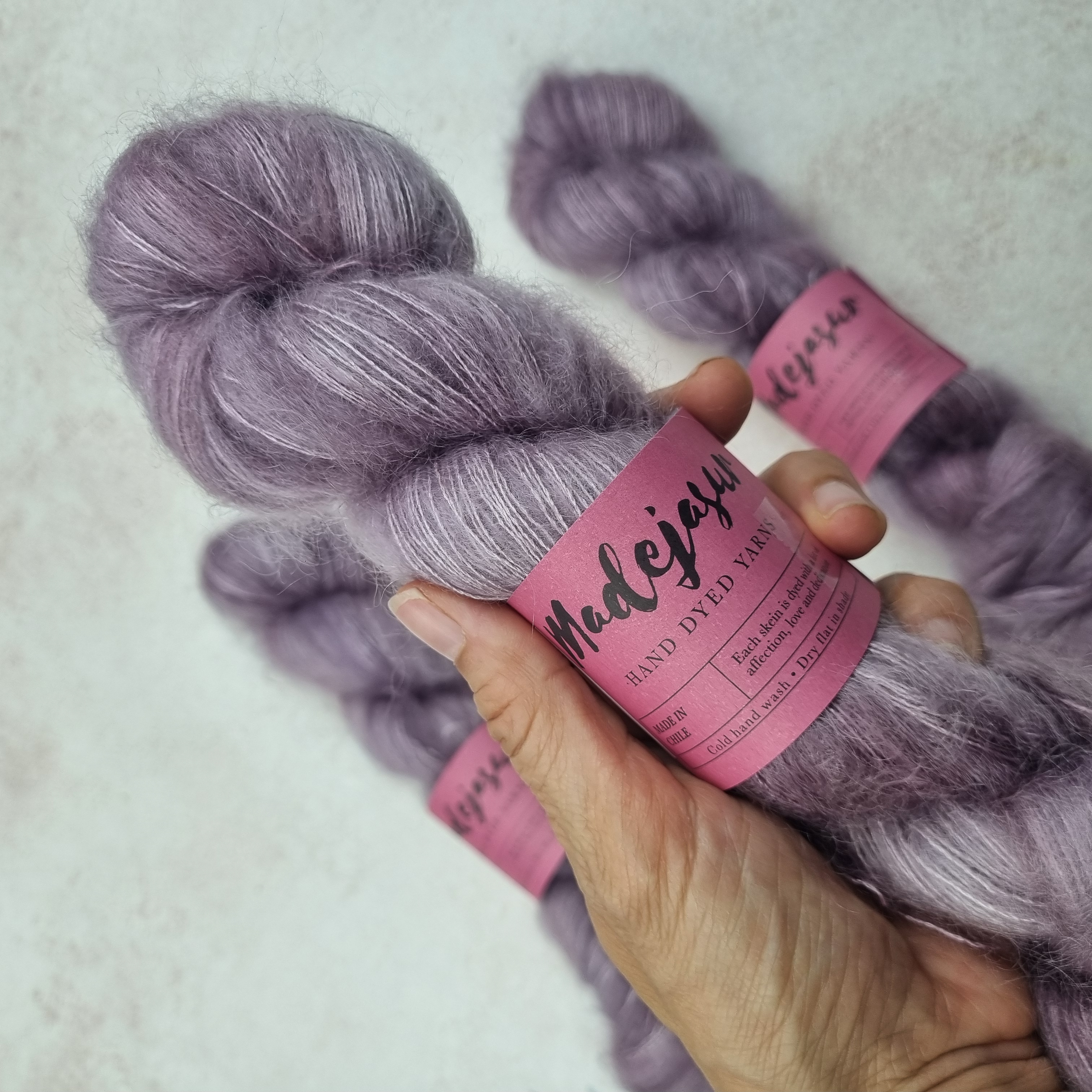 Velvet Plum Kid Mohair Silk 1