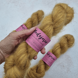 Amber Kid Mohair Silk