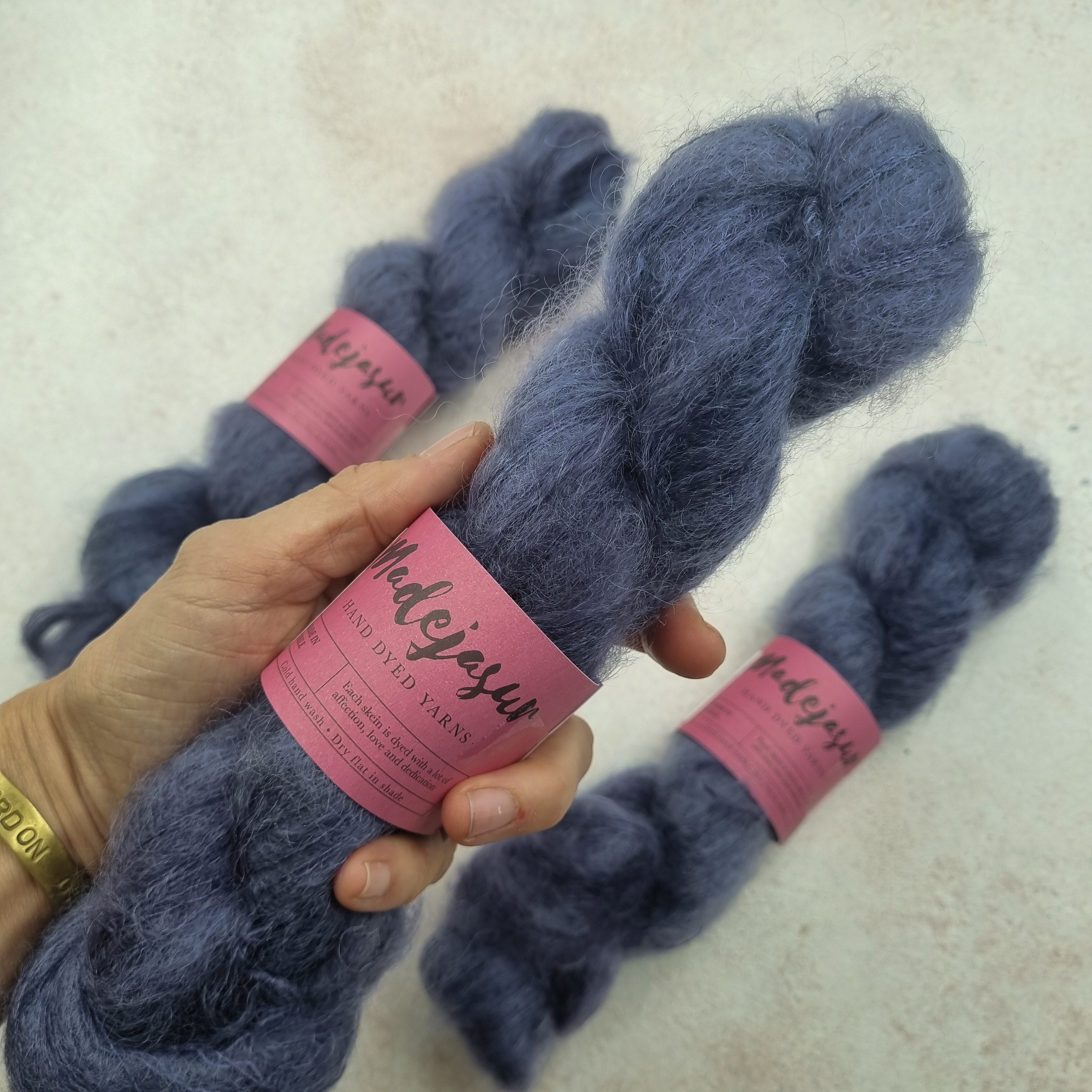 Marine Kid Mohair Silk 1