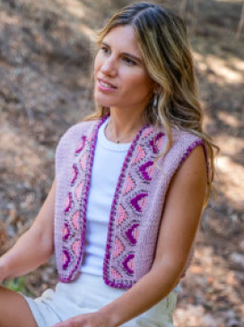 PRE VENTA Boho Vest KIT talla 1/2  1