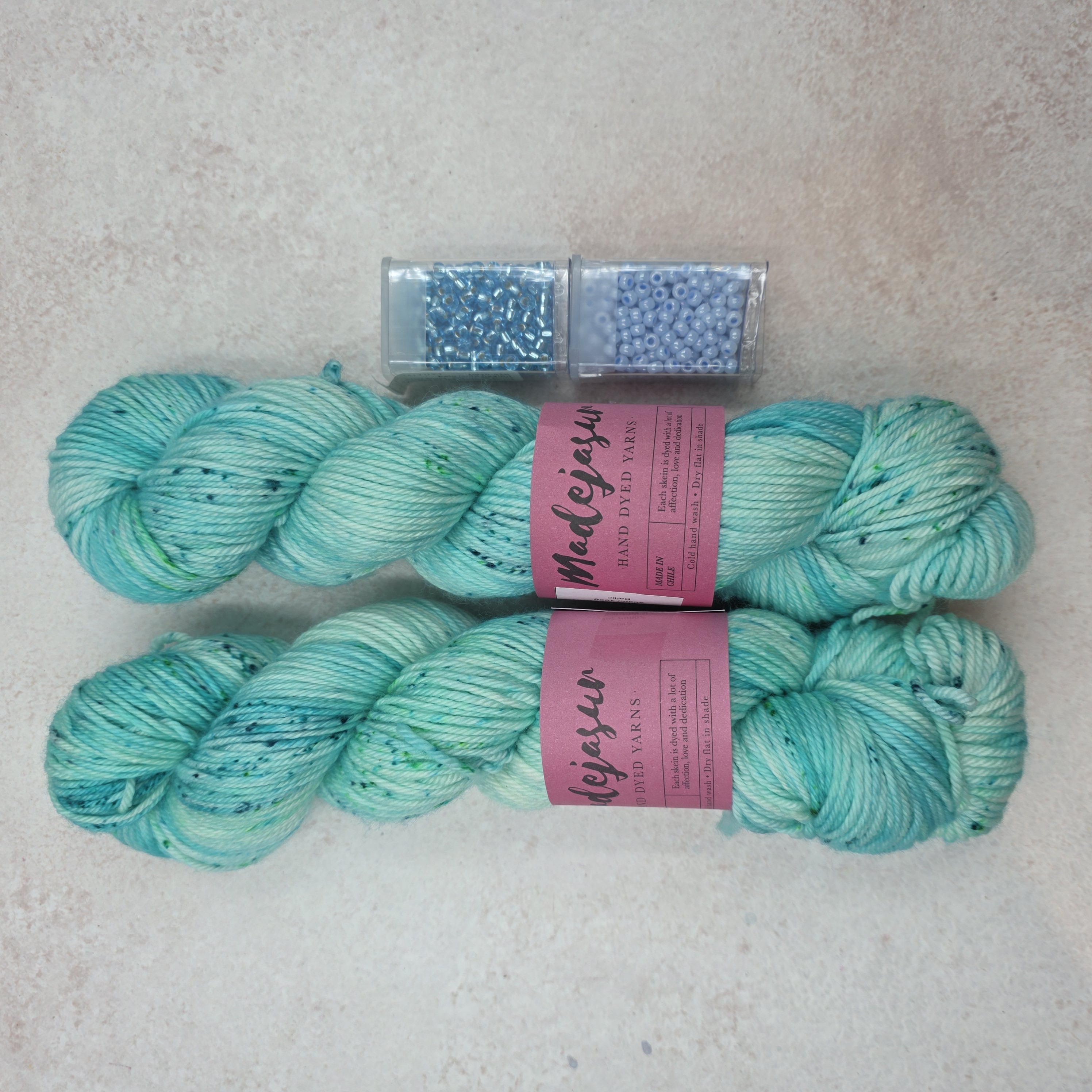 PRE VENTA Boho Vest KIT BALTIC talla 1/2  1