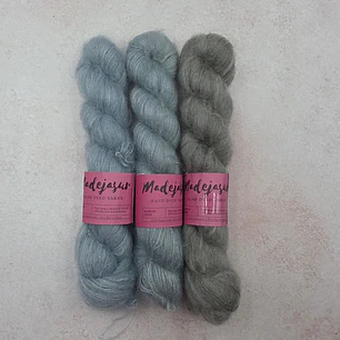 Pack Foggy Silk Kid Mohair Lace 