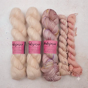 PRE VENTA Wild Roses KIT pink damask talla 1/2