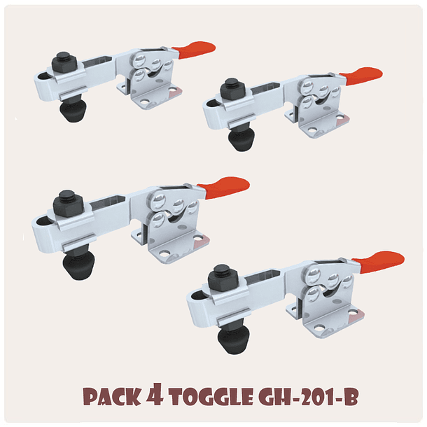 Pack 4 toggle GH-201-B