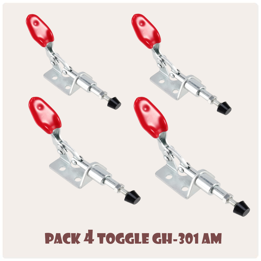 Pack 4 prensas Toggle GH-301 AM