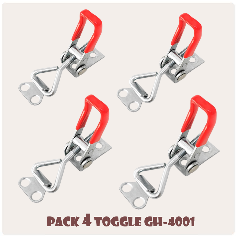 Pack 4 prensas Toggle GH-4001
