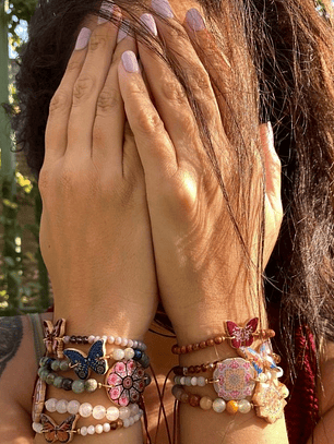 🌻 Pulsera “Flor Vintage”